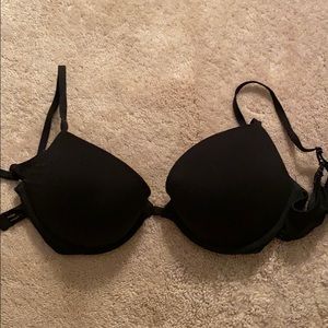 VS black smooth push-up bra